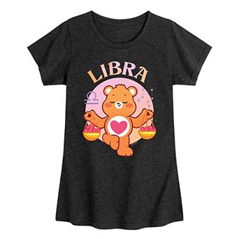 Girls 7-16 Care Bears Unlock The Magic Libra Graphic Tee