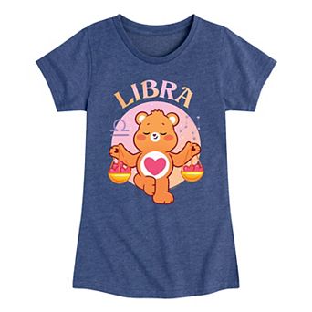 Girls 7-16 Care Bears Unlock The Magic Libra Graphic Tee