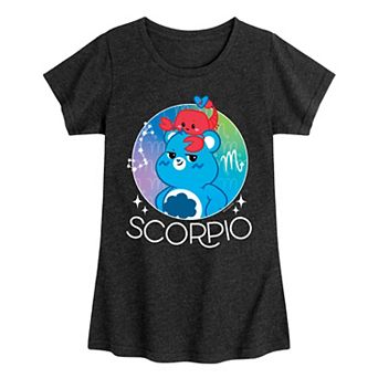 Girls 7-16 Care Bears Unlock The Magic Scorpio Graphic Tee