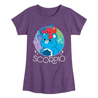 Girls 7-16 Care Bears Unlock The Magic Scorpio Graphic Tee