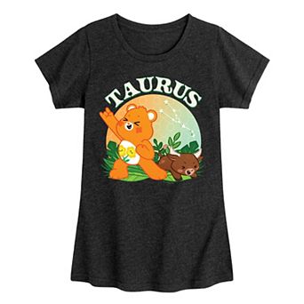 Girls 7-16 Care Bears Unlock The Magic Taurus Graphic Tee