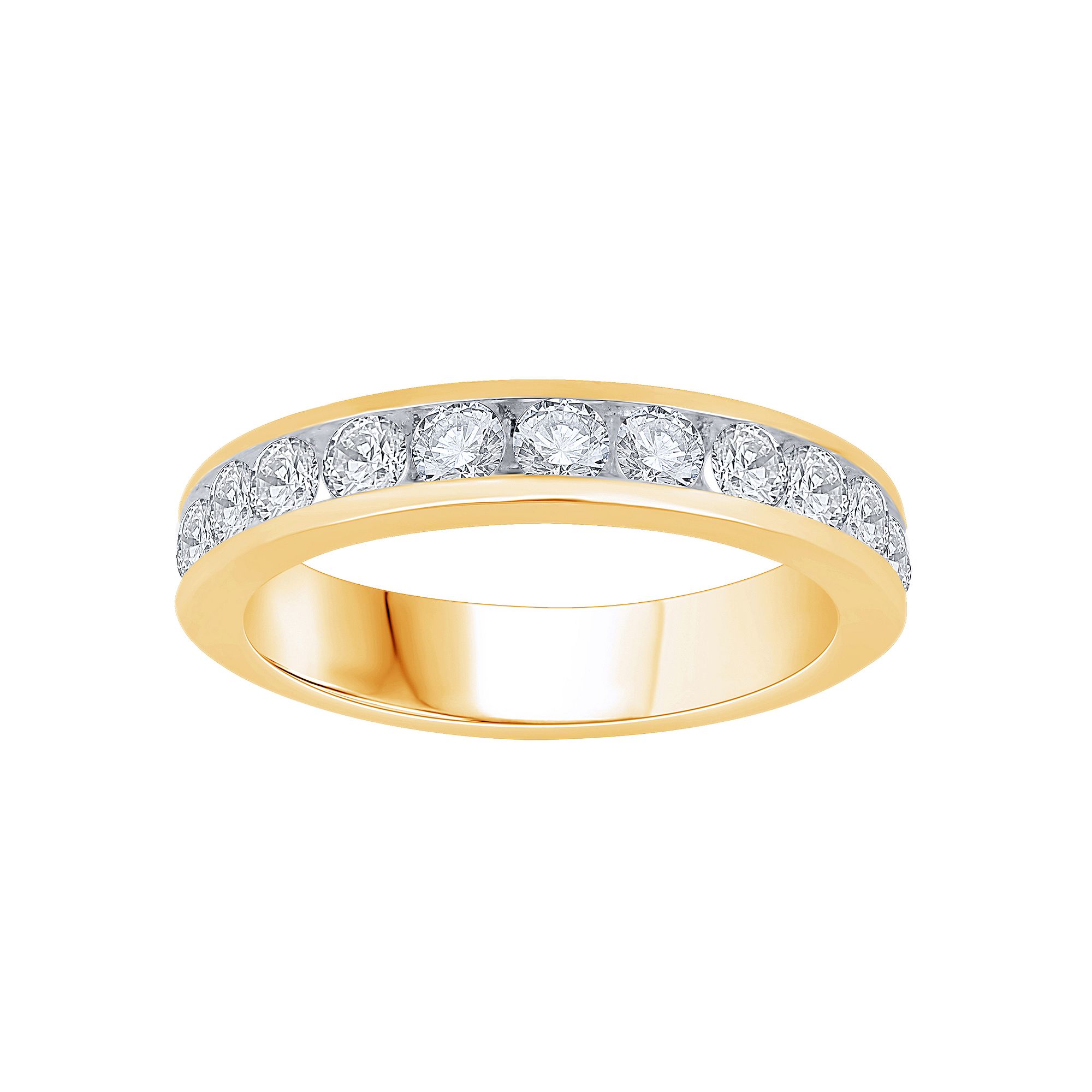 Diamond Medley 14k Gold 1 Carat T.W. Lab-Grown Diamond Ring, Womens, Size: