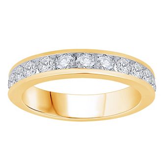 Diamond Medley 14k Gold 1 Carat T.W. Lab-Grown Diamond Ring