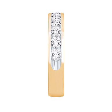 Galaxie Solaire 14k Gold 1 Carat T.W. Lab-Grown Diamond Ring