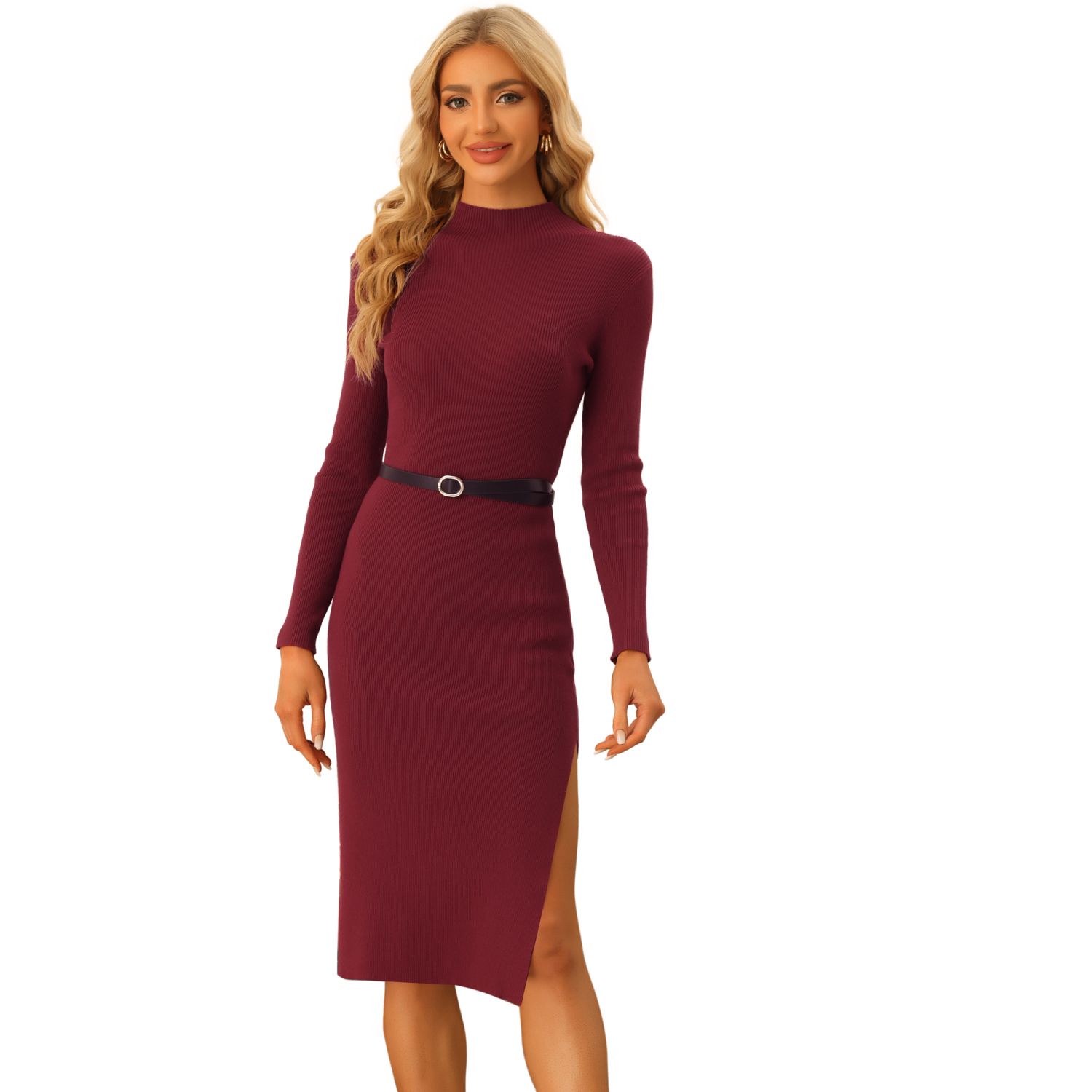 Kohls on sale maroon dress