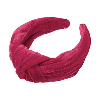 Velvet Wide Knotted Hairband for Women Hairband Hair Hoop Accessories
