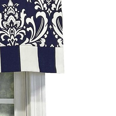 Ozbourne Style Banded High Quality Valance 3" Rod Pocket