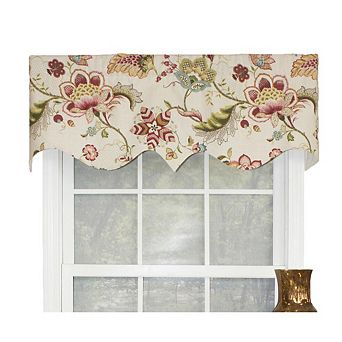 Ophelia Regal Style All Season High Quality Valance 3" Rod Pocket