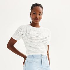 Women's Short Sleeve Sweaters