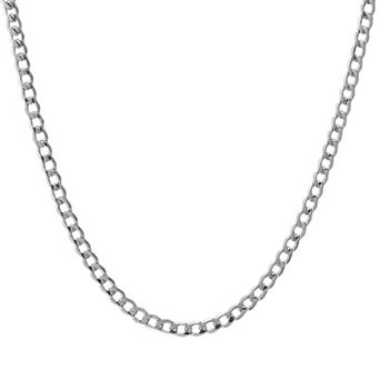 Jordan Blue Men's 14k Gold Curb Chain Necklace