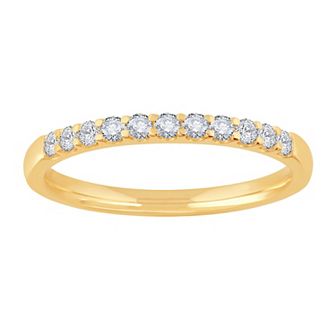 Diamond Medley 14k Gold 1/4 Carat T.W. Lab-Grown Diamond Ring