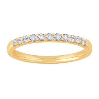 Galaxie Solaire 14k Gold 1/4 Carat T.W. Lab-Grown Diamond Ring