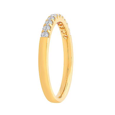 Diamond Medley 14k Gold 1/4 Carat T.W. Lab-Grown Diamond Ring