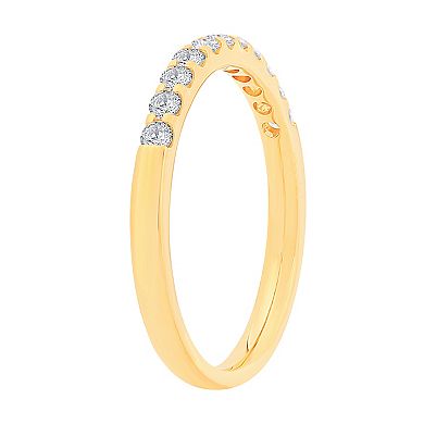 Galaxie Solaire 14k Gold 1/3 Carat T.W. Lab-Grown Diamond Ring