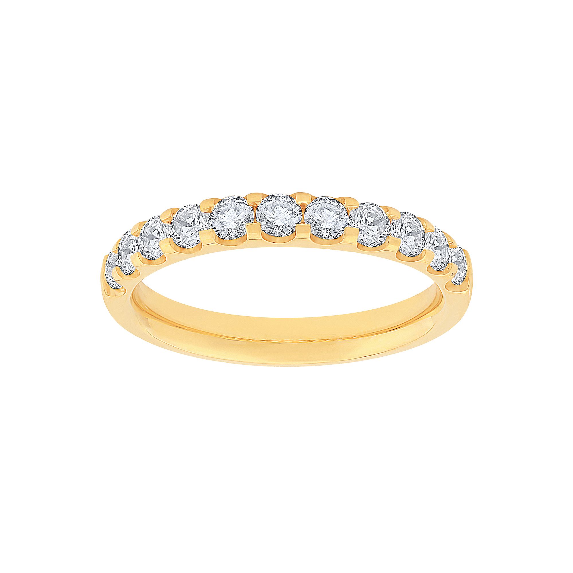Diamond Medley 14k Gold 3/4 Carat T.W. Lab-Grown Diamond Ring, Womens, Siz