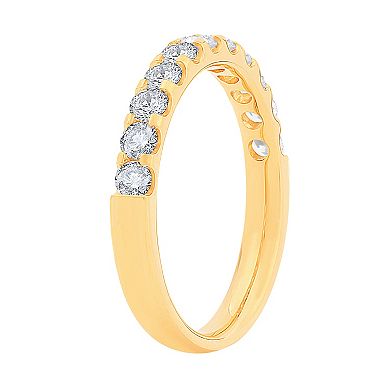 Diamond Medley 14k Gold 3/4 Carat T.W. Lab-Grown Diamond Ring