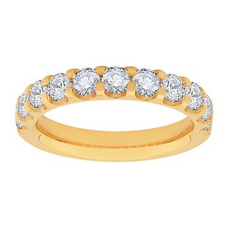 Diamond Medley 14k Gold 1 1/2 Carat T.W. Lab-Grown Diamond Ring