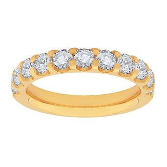 Galaxie Solaire 14k Gold 1 1/2 Carat T.W. Lab-Grown Diamond Ring
