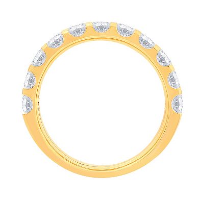 Galaxie Solaire 14k Gold 1 1/2 Carat T.W. Lab-Grown Diamond Ring