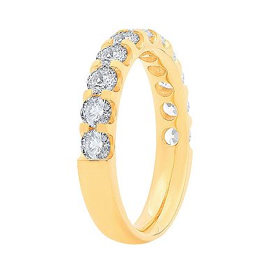 Galaxie Solaire 14k Gold 1 1/2 Carat T.W. Lab-Grown Diamond Ring
