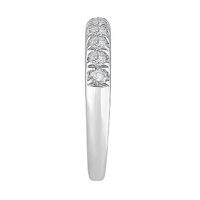Galaxie Solaire 14k White Gold 1 Carat T.W. Lab-Grown Diamond Anniversary Ring