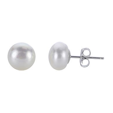 PearLustre by Imperial Sterling Silver Freshwater Cultured Pearl Pendant and Earring Set