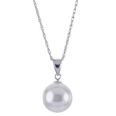 PearLustre by Imperial Sterling Silver Freshwater Cultured Pearl Pendant and Earring Set