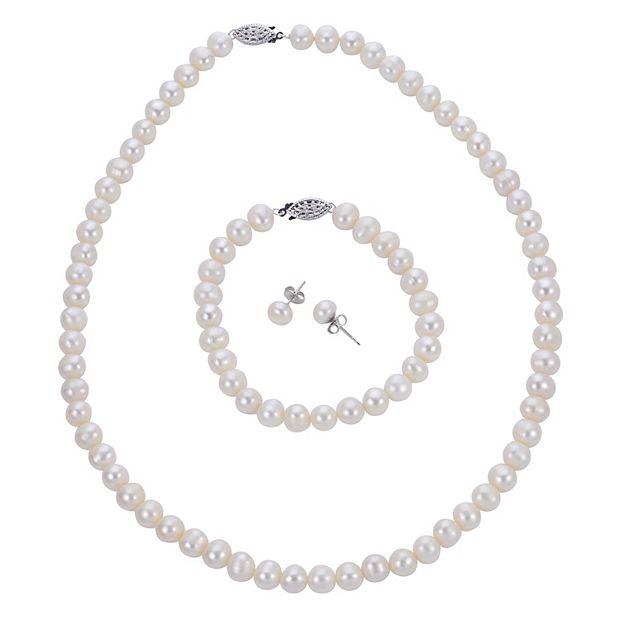 Kohls jewelry hot sale pearl necklace