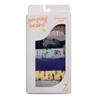 Toddler Boy Jumping Beans® Trucks & Construction Vehicles Briefs 7-pack