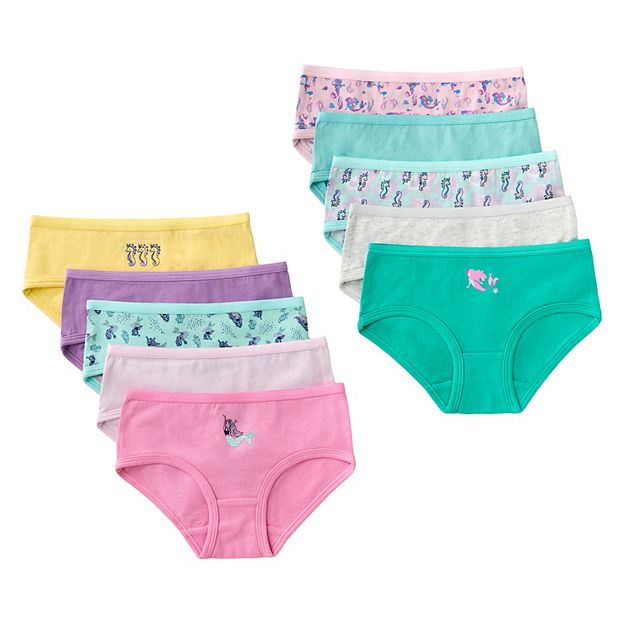 Karismaカリスマ ショーツ アニバーサリー　ジュニア　CXL Toddler Girl Jumping Beans® Mermaid Briefs 10-pack