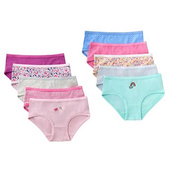 Toddler Girl Jumping Beans® Floral Briefs 10-pack
