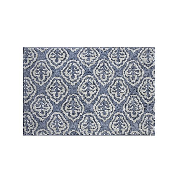 Sonoma Goods For Life® Faux Block Print Super Soft Washable Throw Rug