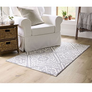 Sonoma Goods For Life Medallion Supersoft Throw Rug