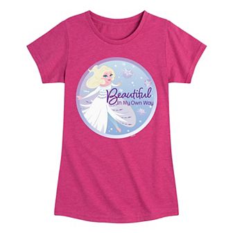 Disney's Frozen Elsa Girls 7-16 Beautiful Graphic Tee