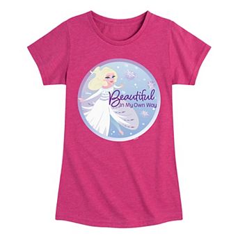 Disney's Frozen Elsa Girls 7-16 Beautiful Graphic Tee