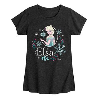Disney's Frozen Elsa Girls 7-16 Frame Graphic Tee