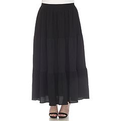 Kohls plus on sale size black skirt