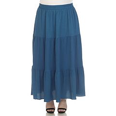 Women's plus size 2025 maxi skirts kohls