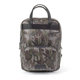 Calfskin Leather Mini Backpack Camo By Lyndon