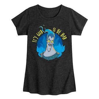 Disney's Hercules Hades Girls 7-16 It's Good To Be Bad Graphic Tee
