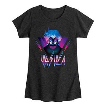 Disney's The Little Mermaid Ursula Girls 7-16 Glam Rock Graphic Tee