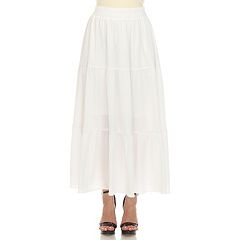 White maxi on sale skirt near me