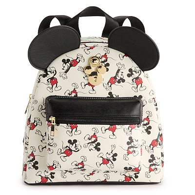 disney mickey mouse allover print mini backpack Disney Mickey Mouse All Over Print Mickey Ears Mini Dome Backpack