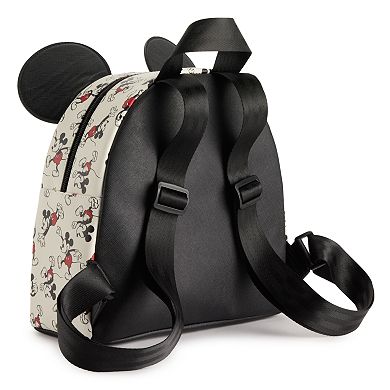 Disney Mickey Mouse All Over Print Mickey Ears Mini Dome Backpack