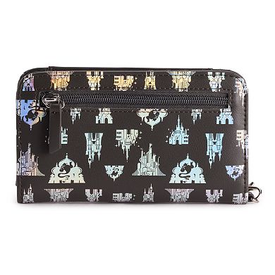 Disney's Aladdin 100th Shiny Princess Castle Tech Wallet with Wrist Strap