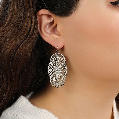 1928 Filigree Drop Earrings