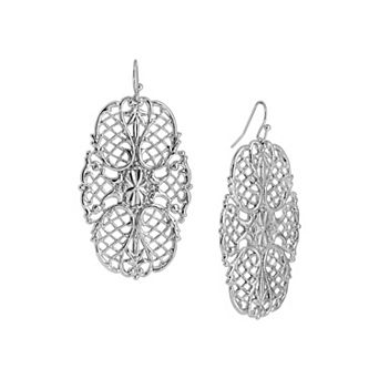 1928 Filigree Drop Earrings