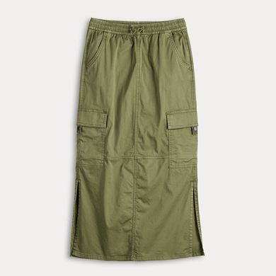 Juniors' SO® Utility Maxi Skirt