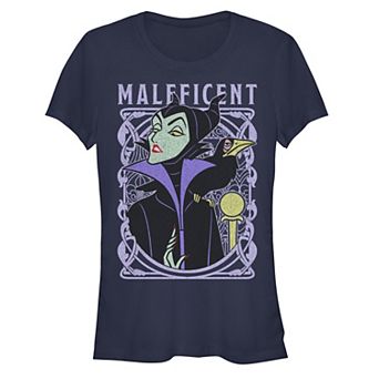 Disney's Sleeping Beauty Maleficent Juniors' Portrait Graphic Tee