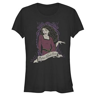 Disney's Tangled Mother Gothel Juniors' Mother Knows Best Graphic Tee